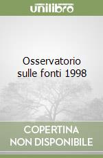 Osservatorio sulle fonti 1998 libro