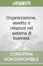 Organizzazione, assetto e relazioni nel sistema di business