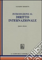 Introduzione al diritto internazionale libro