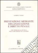 Prevenzione mediante organizzazione e diritto penale. Tre studi sulla tutela della sicurezza sul lavoro