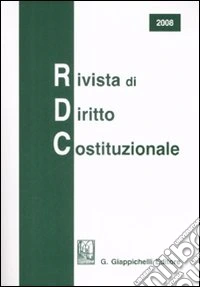 Rivista di diritto costituzionale (2008) libro