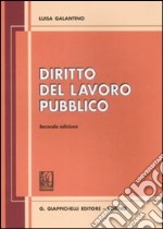 Diritto del lavoro pubblico libro