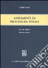 Lineamenti di procedura penale libro