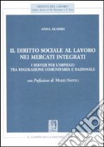 Il diritto sociale al lavoro nei mercati integrati. I servizi per l'impiego tra regolazione comunitaria e nazionale