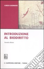 Introduzione al biodiritto libro