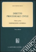 Diritto processuale civile (1) libro