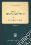 Diritto processuale civile (1) libro
