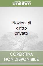 Nozioni di diritto privato (2) libro