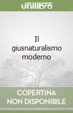 Il giusnaturalismo moderno libro