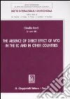 The absence of direct effect of WTO in the EC and in other countries libro