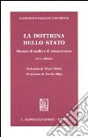 La dottrina dello Stato. Elementi di analisi e di interpretazione libro di Passerin d'Entrèves Alessandro