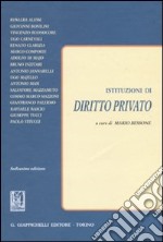 Istituzioni di diritto privato libro