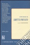 Istituzioni di diritto privato libro