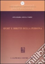 Sport e diritti della persona libro