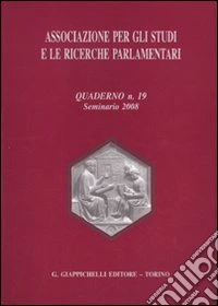 Associazione per gli studi e le ricerche parlamentari (19) libro