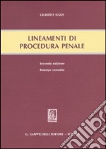 Lineamenti di procedura penale libro