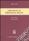 Lineamenti di procedura penale libro