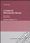 Lezioni di procedura penale libro