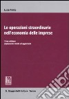 Le operazioni straordinarie nell'economia delle imprese libro