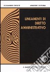 Lineamenti di diritto amministrativo libro