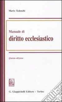Manuale di diritto ecclesiastico