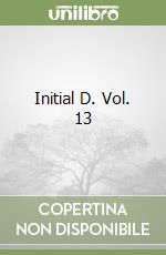 Initial D. Vol. 13 libro