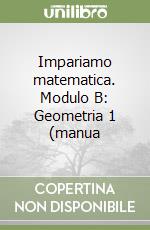 Impariamo matematica. Modulo B: Geometria 1 (manua libro