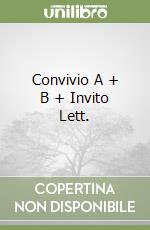 Convivio A + B + Invito Lett. libro