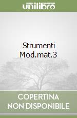 Strumenti Mod.mat.3 libro