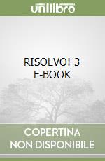 RISOLVO! 3 E-BOOK