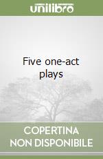 Five one-act plays libro