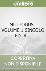 METHODUS - VOLUME 1 SINGOLO ED. AL. libro