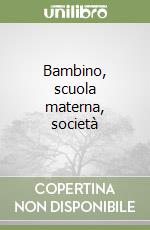 Bambino, scuola materna, società libro