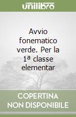 Avvio fonematico verde. Per la 1ª classe elementar libro