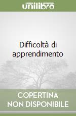 Difficoltà di apprendimento libro