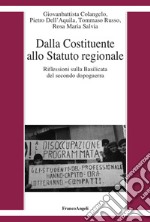 Dalla Costituente allo statuto regionale. Riflessioni sulla Basilicata del secondo dopoguerra libro