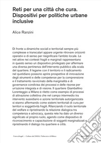 Reti per una città che cura. Dispositivi per politiche urbane inclusive libro