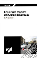 Cenni sulle sanzioni del codice della strada libro