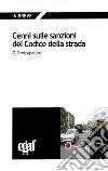 Cenni sulle sanzioni del codice della strada libro