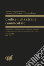 Codice della strada commentato libro