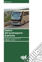 Gestore dell'autotrasporto di persone libro