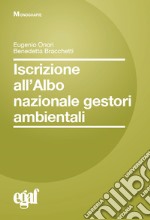 Iscrizione all'albo nazionale gestori ambientali libro