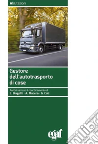 Gestore dell'autotrasporto di cose libro
