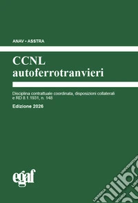 CCNL autoferrotranvieri 2026 libro