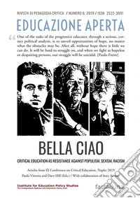 Educazione aperta. Rivista di pedagogia critica (2019). Vol. 6 libro