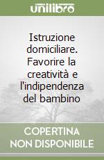 Istruzione domiciliare. Favorire la creatività e l'indipendenza del bambino libro