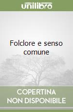 Folclore e senso comune