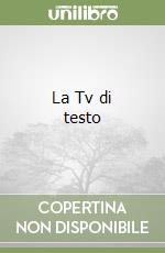 La Tv di testo libro