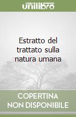 Estratto del trattato sulla natura umana libro