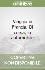 Viaggio in Francia. Di corsa, in automobile libro